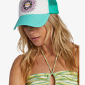 Aloha Forever Trucker Hat - Bright Lagoon