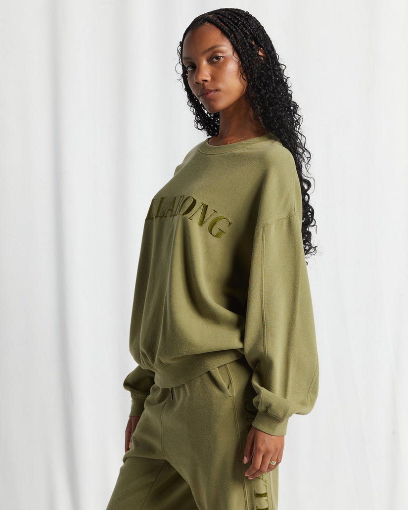 Baseline Kendall Sweatshirt - Evergreen
