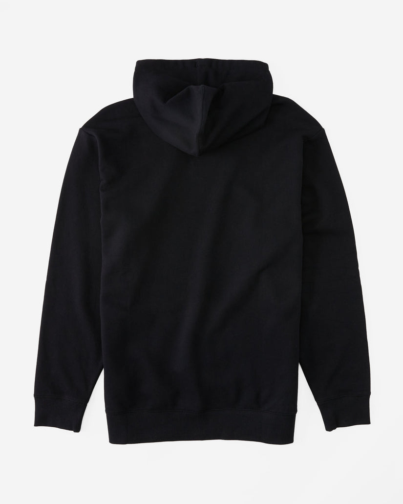 King Stringray Pop Hood Crew Neck Sweatshirt - Black