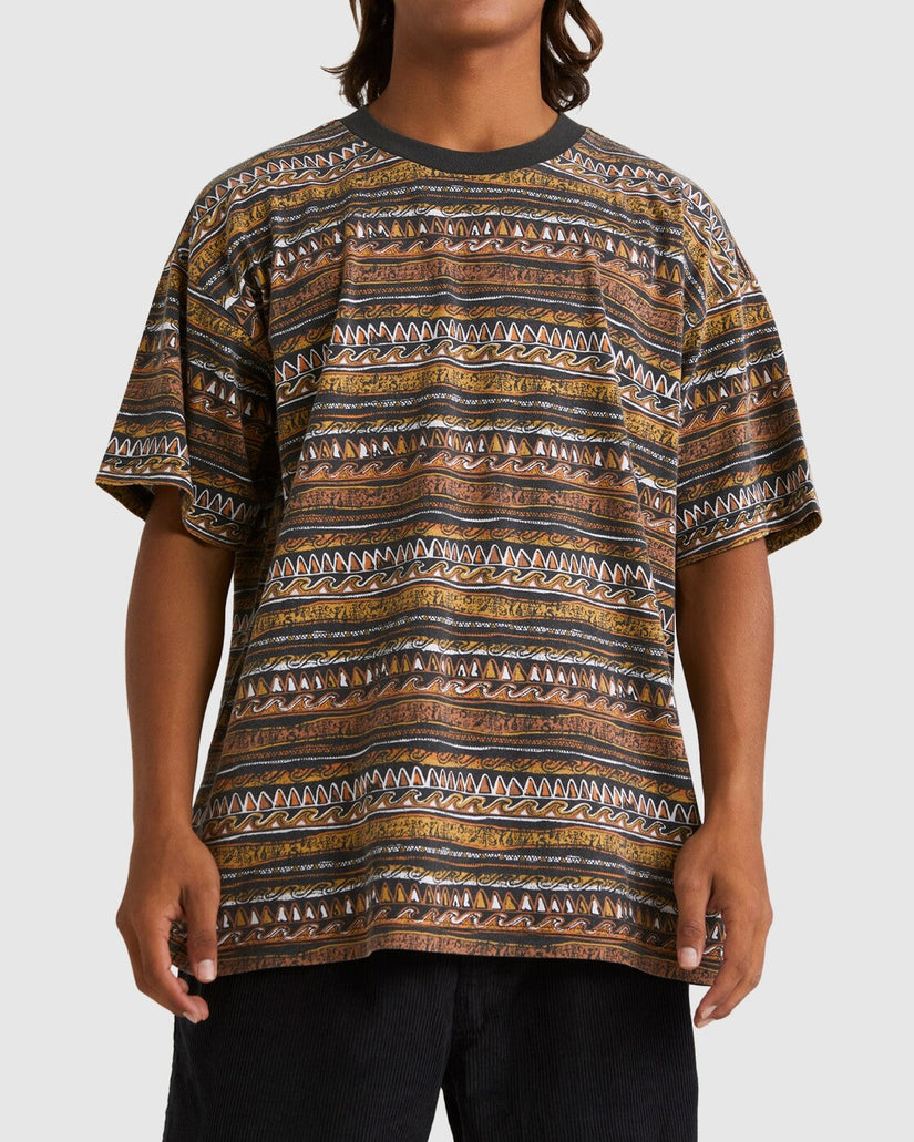 King Stingraysting Rack Short Sleeve Knit - Dirt