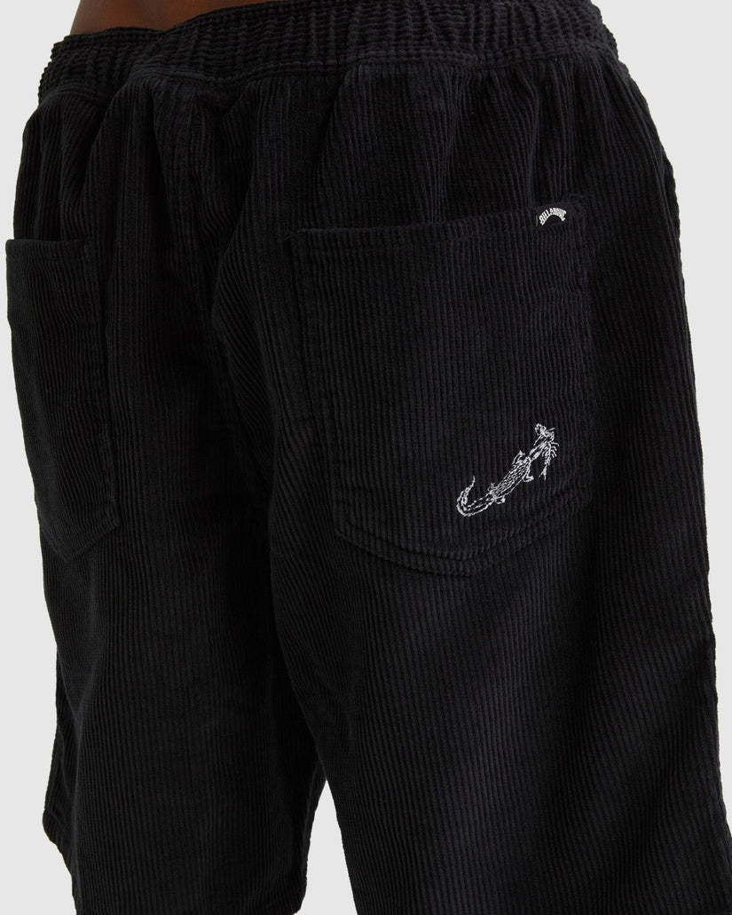 King Stingray Larry 18" Corduroy Shorts - Char